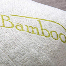 EVERGREENWEB Coppia Cuscini Letto in Memory Foam e Fodera in Fibra di Bambu Sfoderabili 40x70 h 12 cm Imbottitura Effetto Piuma con Fiocchi 100% Schiuma a Memoria CERVICALE 2 Guanciali Nuvola Bamboo