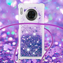 Cover in silicone TPU per Huawei Mate 30 Pro, colore: viola