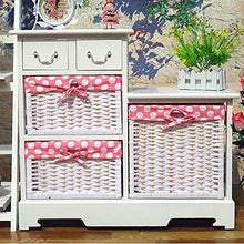 Comodino Comodino Tavoli da Salotto Bianchi Comodino con cassetti Telefono Tavolino for Piccoli spazi Arredamento Moderno (Color : White, Size : One Size)