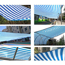 Shade net Blue Sun, Materiali Ecologici di Alta qualità, Densità A 8 Pin, Sono Disponibili Varie Dimensioni, Rete per Ombreggiatura Esterna per Cortile, Rete per Isolamento Termico