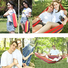 CYzpf Amaca da Campeggio Nylon Doppio Portatile Leggero Mobili da Giardino per Esterni Equipaggiamento per Dormire in Viaggi Beach Garden Lounging Indoor