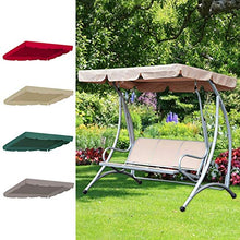 Basisago - Copertura di ricambio per dondolo, impermeabile, copertura per amaca da cortile, copertura per tetto da giardino, esterno, tessuto Oxford UV, impermeabile e resistente allo sporco