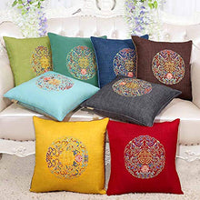 Hornet Park Cuscino Decorativo per Cuscini da Ricamo in Stile Cinese, 17.72 x 17.72 Pollici [E]