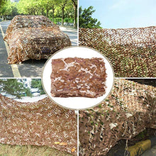 Camouflage Rete Mimetica ，Camping Shooting Rete le Piante da Serra 2x3m 3x4m 4x5m，Resistente Ai Raggi UV Ombra Militare Telo Mimetico Tendalini per Camper da Caccia ( dimensioni : 6*8M(19.7*26.2ft) )