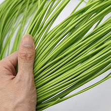 500 g PE rattan circolare verde sintetico tessitura materiale plastica rattan rattan