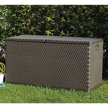 Tuduo - Contenitore da giardino, 420 l, marrone