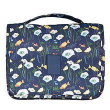 TREESTAR Borsa da Viaggio Impermeabile Custodia di Grande capacità Caso Cosmetico Borsa Cosmetica per Il Lavaggio Portatile con Gancio per Uomini Donne Che Viaggiano (Blue)