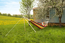 Amazonas Hammock AZ-1018160 Barbados Amaca, Rainbow, Arancione, 340x150x5 cm