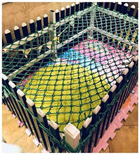 Protective net decoration / Panni stesi Balcone Protezione Net Scale anticaduta rete di sicurezza del bambino Net Net Cat Uccello Rope Net Restaurant netto decorazione del soffitto Net Net Verde