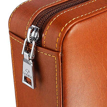 XUSHEN-HU Cedar Cigar Box Installato Quattro Portatile Sigaro Cuoio Handmade Cigar Humidors Sigar