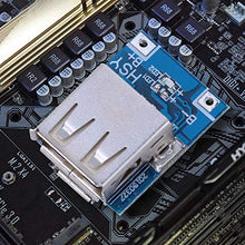 Modulo di alimentazione step-up boost da 10 pezzi/set 5V 1A, scheda di protezione della carica USB della batteria al litio