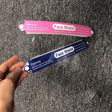 HEALLILY 2 Pezzi di Protezione Completa per La Protezione del Viso in Plastica Trasparente a Prova di Schizzi
