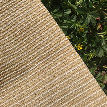 Mokyler - Telo parasole in rete resistente per protezione solare, con occhielli per piante, balcone, 2 x 3 m, colore: Giallo