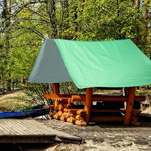 TOPINCN Copertura per Altalena per Bambini Parco Giochi Tettoia per Tetto Impermeabile Copertura di Ricambio Ombrellone per Giardino(Green)