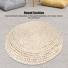 XiangXin Materiale di crusca di Mais Naturale Cuscino per sedili Rotondi Cuscino per Pavimento Cuscino Tatami per Meditazione Balcone Cerimonia del tè