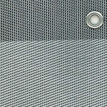 tenax Texstyle Rete Tessuta Decorativa frangivista in PVC e Poliestere, Argento