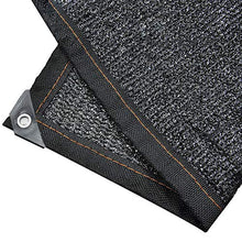Panno Ombreggiante Black Sun Mesh Rete Resistente Ai Raggi UV del 90% Bordo con Occhielli per Piante da Giardino (Dimensioni : 5x5m)
