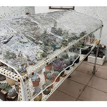 LSXIAO Teloni Impermeabili Resistenti Telone Trasparente con Occhielli in Metallo, Copertura in Plastica 450GSM Resistente alle Intemperie Perfetto per Coperture per Terrazzi E Serre