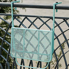 JYXJJKK Tavolo pieghevole Ringhiera del balcone Hanging Tavolo a parete Bar Table casa Ferro battuto Hanging Fiore basamento del tempo libero piccola Tea Table Table Learning (Color : White)