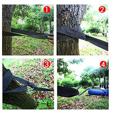 Jiutai 2 pezzi amaca regolabile cinghie albero cinghie a cricchetto S gancio cinghie per posizionamento amaca