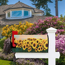 Copre cassette postali magnetiche per giardino, cortile, decorazione per la casa, dimensioni 64,8 x 53,3 cm