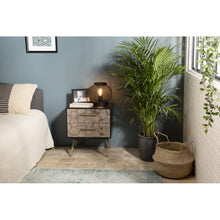 Macabane Dalie - Cassetti in abete, 44 x 38 x 50 cm, colore: Nero