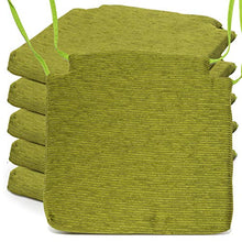 BCASE, Confezione Da 6 Cuscini Per Seduta E Sedia In Schiuma Fantasy, 40X40 Cm, Rimovibili Con Cerniera, Per Cucina, Camera Da Letto, Patio, Ecc. Verde