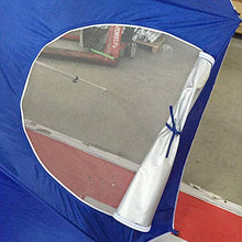 XBR Resistente Tenda da Giardino con ombrellone inclinabile da 2,4 m, Riparo a baldacchino con Parasole con Garza Resistente all'Acqua Pieghevole per Patio/Spiaggia/Piscina/tettoia per Esterni