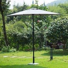 Novonova® 210x150cm Ombrellone da Giardino | Parasole da Esterno Balcone da Giardino | Protezione Solare UV50+ | Regolabile in Altezza | PS416 Beige