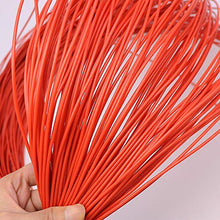 Materiale per tessitura in rattan sintetico sintetico in rattan sintetico, 500 g, colore: rosso