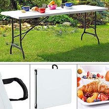 MaxxGarden Tavolo da Giardino Pieghevole, Bianco