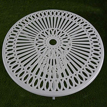 Prodotti Set bistrot Rotondo a 2 posti Tavoli e sedie in Alluminio pressofuso per Esterni, Cortile, Giardino, terrazza, tavoli e sedie da negoziazione in Metallo per Il Tempo Libero, per Balcone/Pra