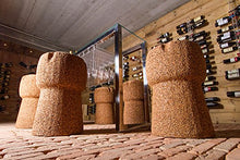 MANUEL CASON ARCHITETTO Sgabello CORKPUOF 65 in Sughero