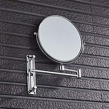 Specchio per Il Trucco Specchio a Muro a Muro Specchio da Bagno Pieghevole Specchio da Bagno a Doppia Faccia Mirror Specchio di Bellezza Movoo