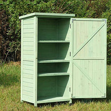 BOPP - Scatola portaoggetti da giardino con coperchio, impermeabile, ad alta capacità, grande spazio per giardino, mobili da giardino, armadi regolabili a strati, armadietti per esterni