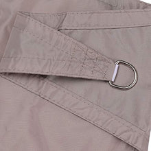 BASA Vela Parasole Impermeabile con Tenda da Sole, 3,6 * 3,6 Metri, Protezione UV Esterna in Giardino E Cortile, con Corda