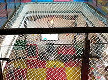 JFFFFWI Reti protettive per Bambini, Decorazione Decorativa Protezione per la Sicurezza della Rete Recinzione Arrampicata Carico per Camion Corde Rimorchio per Merci, per ringhiere Scale Parco gioch