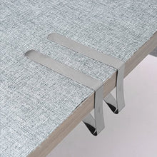 Ounona - 20 mollette per tovaglia, 2 diverse misure, per feste, picnic, acciaio INOX