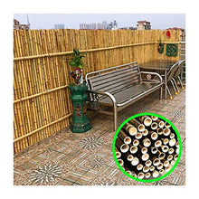 HUHUO Paravento per Balcone, Paravento da Giardino Paravento da Giardino in bambù Naturale Rullo di schermatura per Recinzione dal Vento e dal Sole Divisorio per Patio