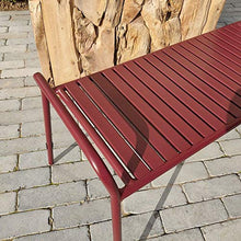 BIZZOTTO - Panca in acciaio Dalya L88 cm