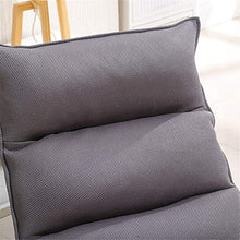 Divano Cuscino Lazy Couch Tatami Cuscino Balcone Computer Bed Waist Chair per Soggiorno e Ufficio (Color : Gray, Size : 130 * 53 * 13cm)