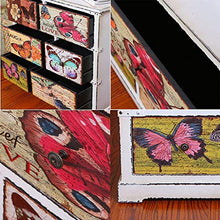Chx Credenza con Sei cassetti Farfalle Adesivi per Soggiorno