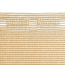 HaGa® pannello per recinzione, schermatura a rete 85% in 1 m Br. Beige (al metro)