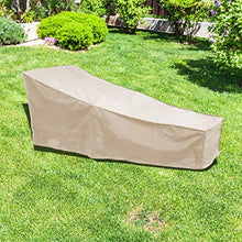 Weikeya, copertura impermeabile per mobili da giardino, 208 x 76 x 41 cm, in poliestere