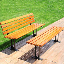 GaoF Terrazza panchina da Giardino, Legno massello da Esterno