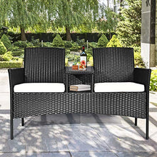 Piatta PE Rattan plastica vimini per sedia reclinabile tavolino da caffè Rattan riparazione mobili (quattro linee/nero/8 x 1,3 mm)