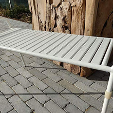 BIZZOTTO - Panca in acciaio Dalya L88 cm