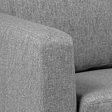 Amazon Brand - Movian Ticino - Divano a 2 posti e mezzo, 88 x 210 x 88 cm (Lu x La x A), grigio - Arredi Casa
