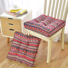 NMDCDH Cuscino per Sedia da Giardino Ultra Spesso da 2 Pezzi, Cuscino Quadrato per seggiolino Auto Grande, Cuscino per Sedile da Pavimento per Ufficio, Sala da Pranzo, Divano da Giardino