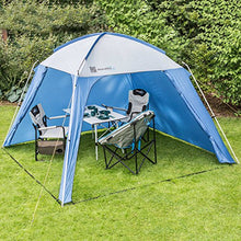 skandika - Padiglione campeggio/giardino - 300x300 cm - altezza 210 cm (blu)